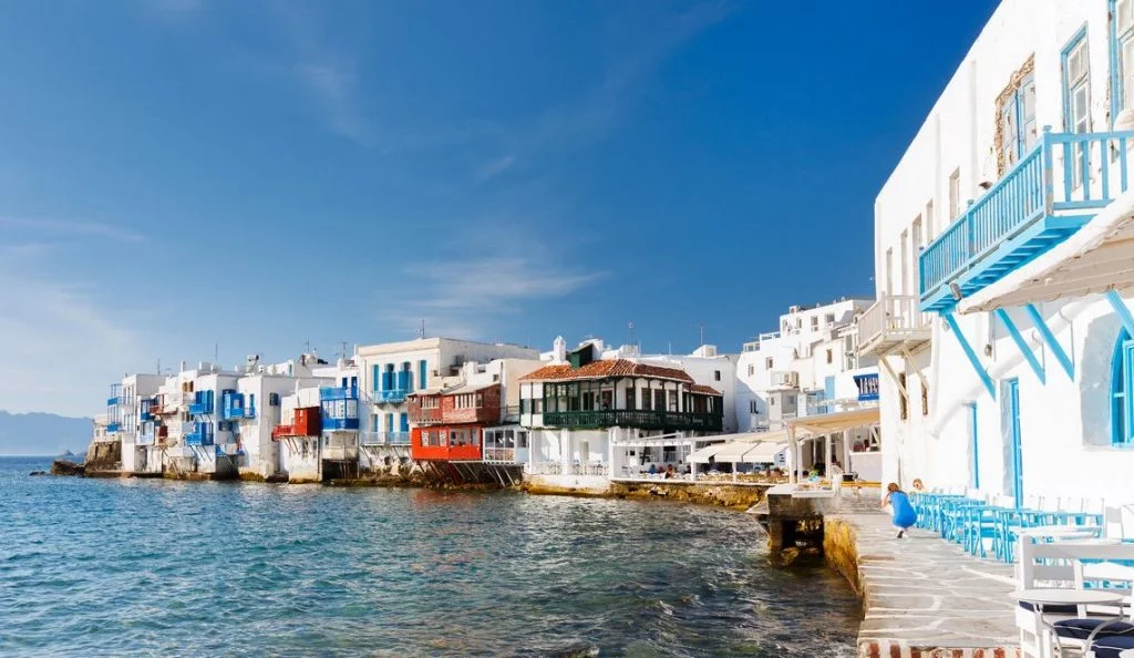Glamorous Trip To Mykonos in (1) One Magnificent Day Cruise, little venice in mykonos